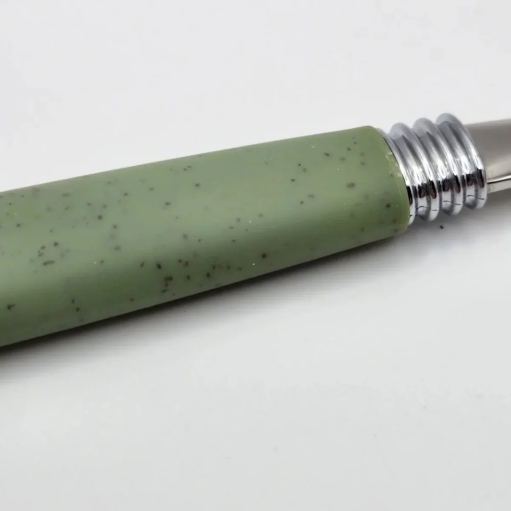 Stainless Steel Pie Server, Green Handle